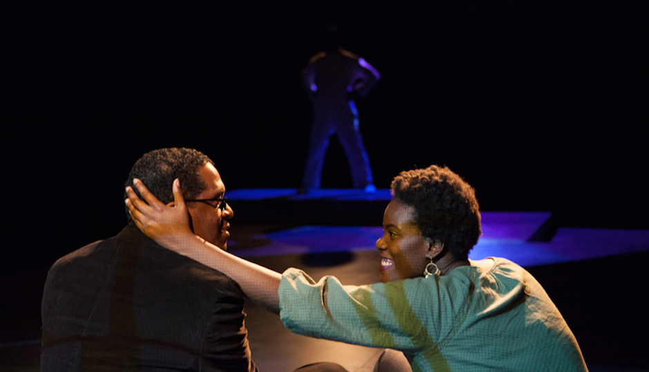 Lindsay Smiling and Jaylene Clark Owens in "Moon Man Walk."