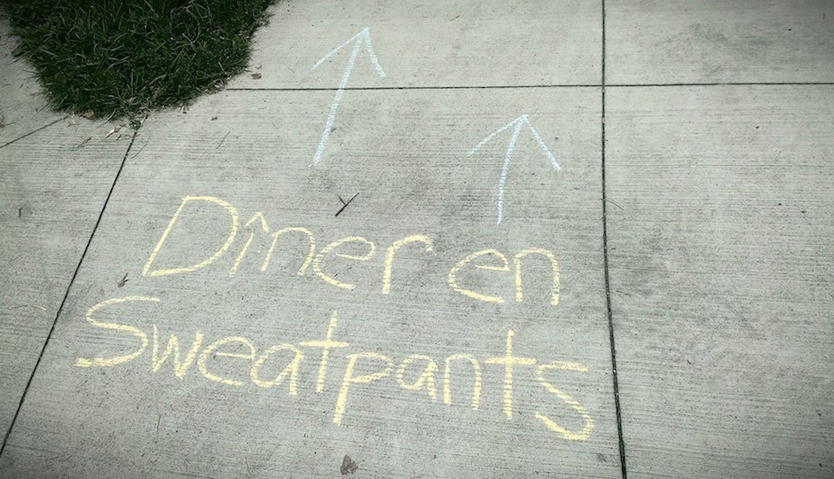 diner en sweatpants