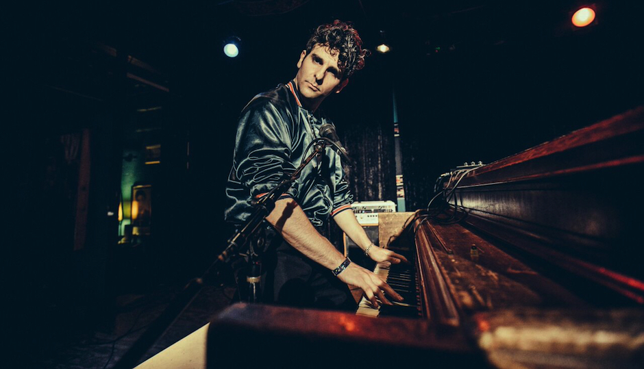 Low Cut Connie singer Adam Weiner at the piano. (Photo by Marcus Junius Laws)