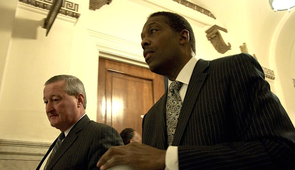 Jim Kenney and Darrell Clarke