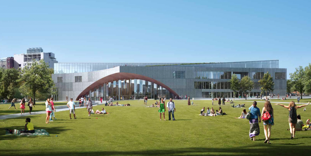 Temple University Libray | Via Civic Design Review, Temple University, Snohetta, Stantec