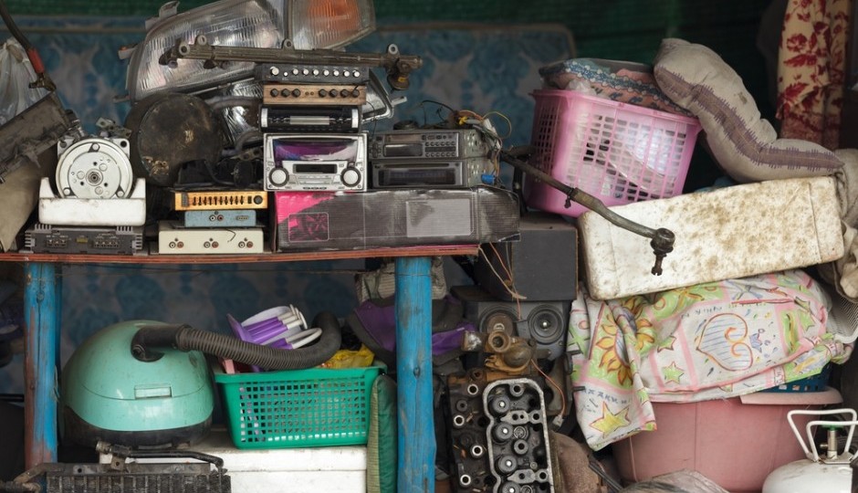 "I know that pension fund is in here somewhere." | Shutterstock.com.