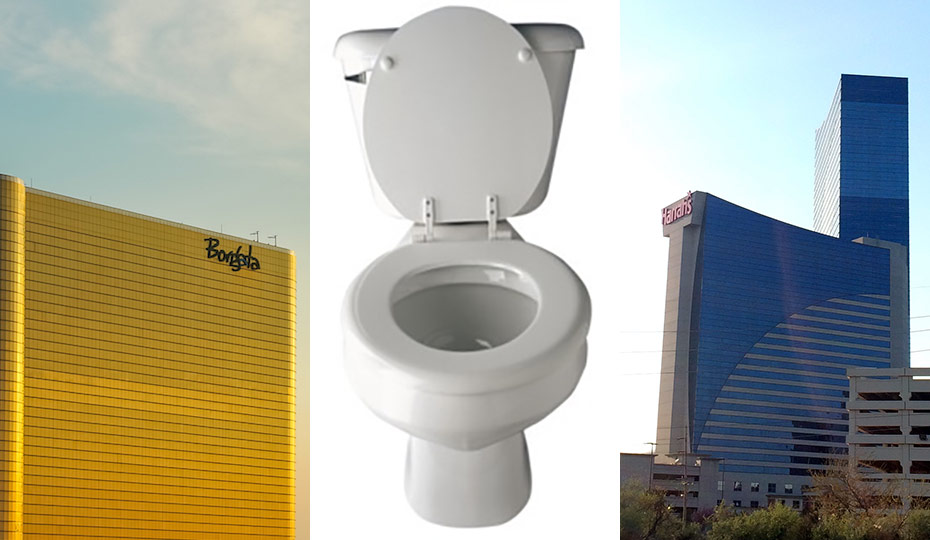Borgata - Toilet - Harrah's
