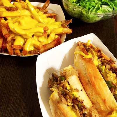 Blackbird's Seitan Cheesesteak | Photo via @phillyvegans