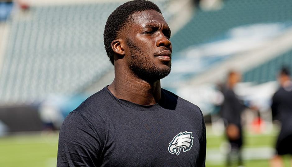 Nelson Agholor. (Jeff Fusco)