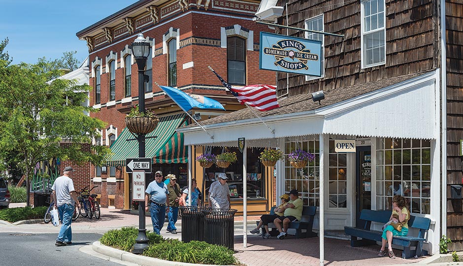 Downtown Lewes. Photograph: istock