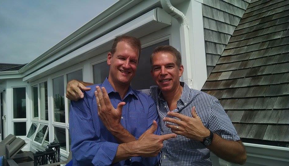 Paul Steinke and David Ade. Photo courtesy of Mr. Steinke.