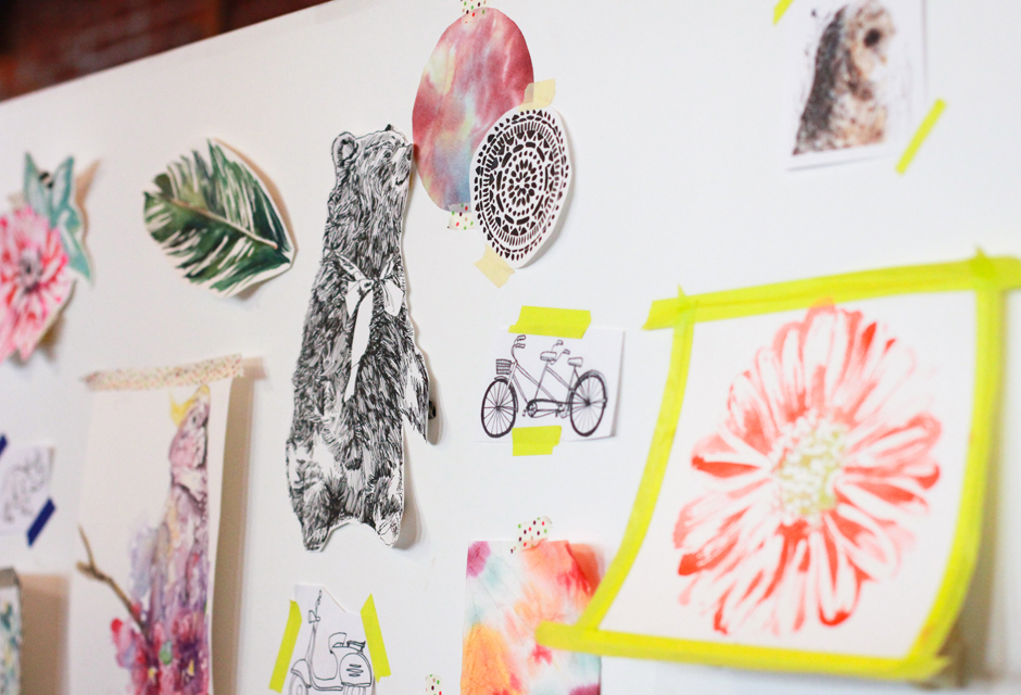 Watercolor Wall