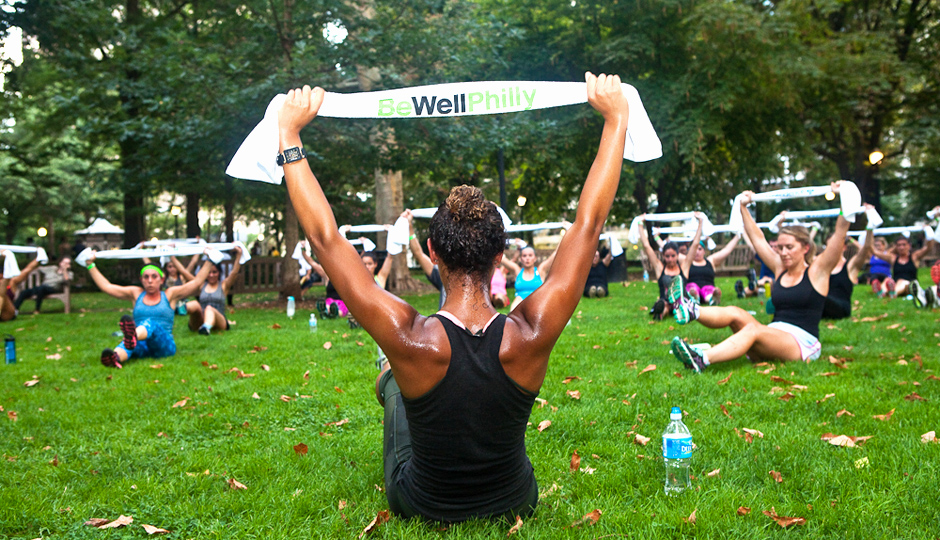 Be Well Philly Underground at Rittenhouse Square | Photo by Susan Nam