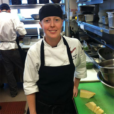Julia Robinson, chef de cuisine at Brigantessa
