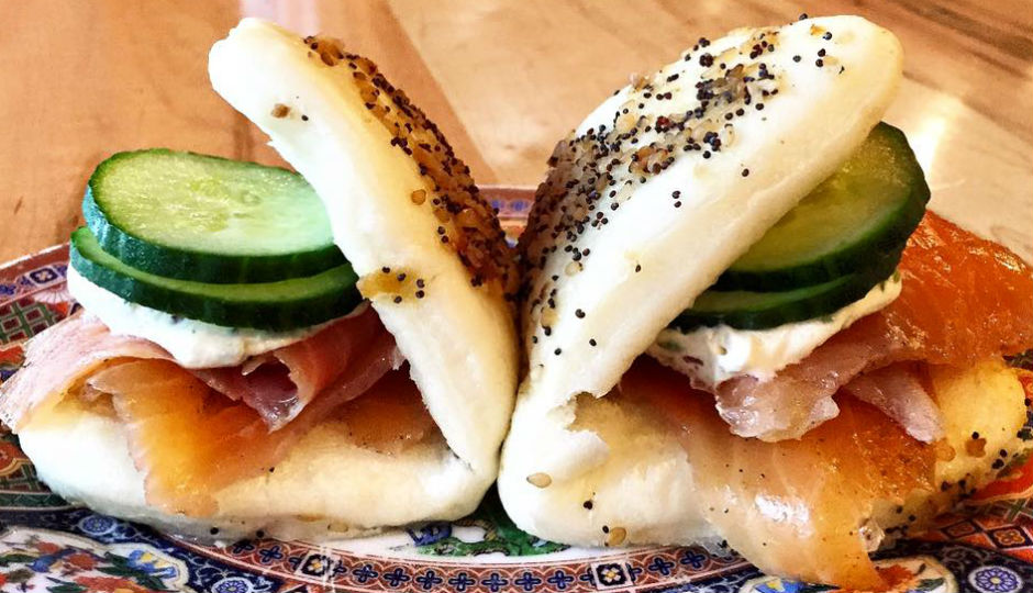Lox Buns, new at Bing Bing Dim Sum