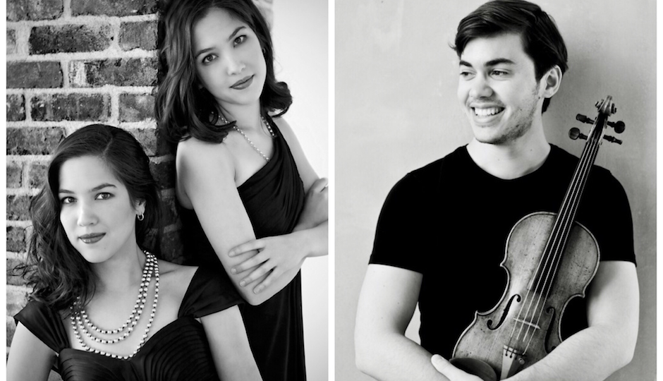 Left: The Naughton Sisters; Right: Benjamin Beilman
