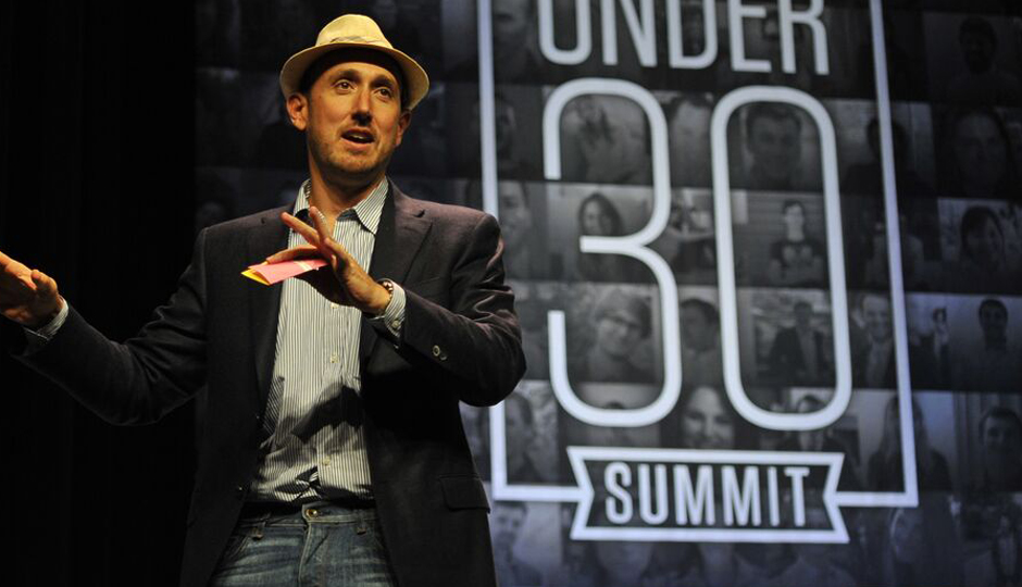 Forbes Editor Randall Lane at the Under 30 Summit in Philly.