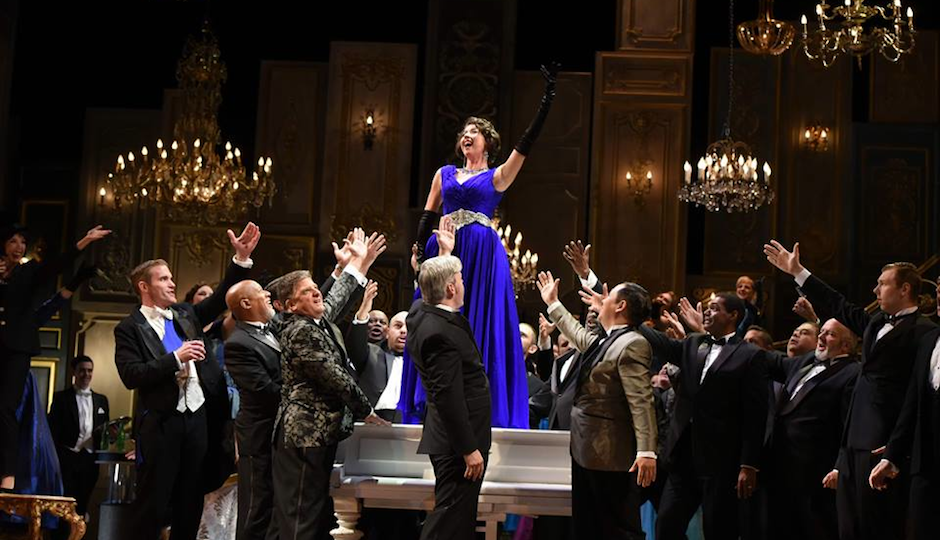 A scene from "La Traviata."