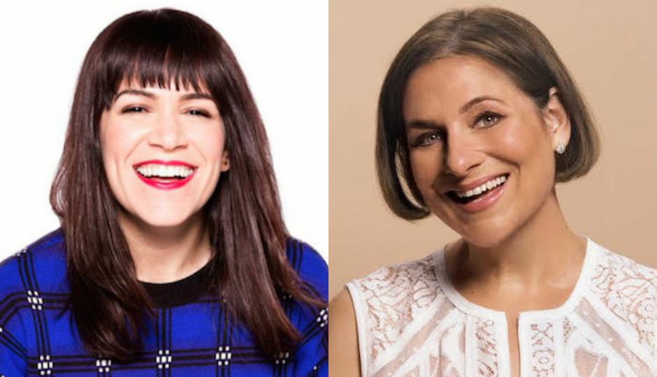 Abbi Jacobson and Jennifer Weiner.