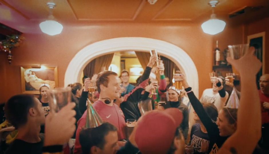 Movie still from Beer Runners
