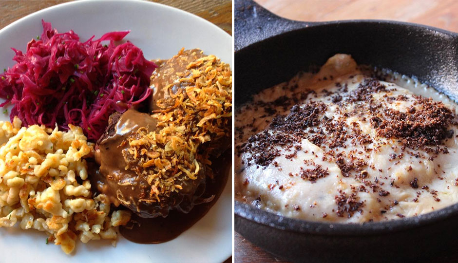 Rouladen and Maultaschen 