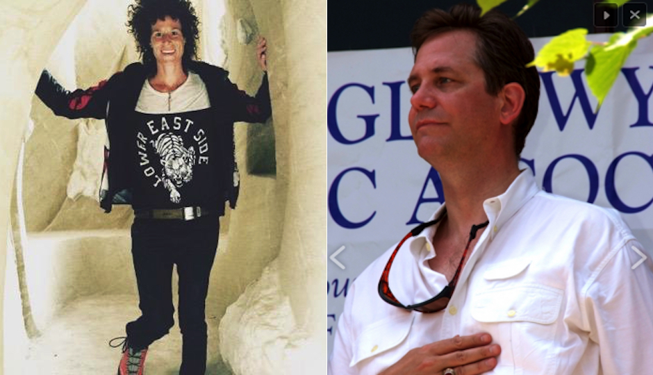 Cosby accuser Andrea Constand (via Twitter) / Bruce Castor (via campaign website)