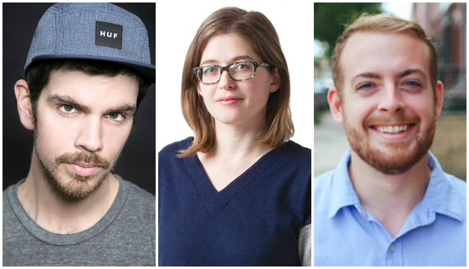Conrad Benner, Emma Fried-Cassorla (photo by Claudia Gavin) and Cory J. Popp