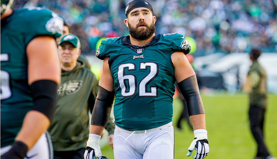 Jason Kelce. (Jeff Fusco)