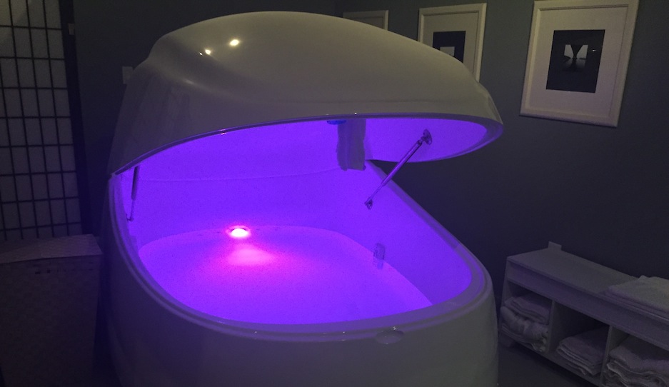 Float pod at Flotation Philly