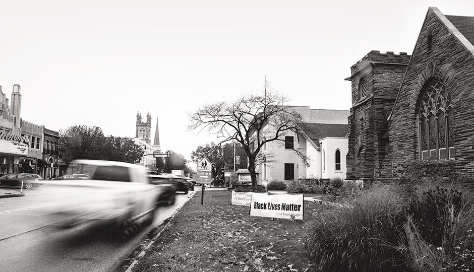 Central Baptist Church in Wayne. Photograph by Colin Lenton