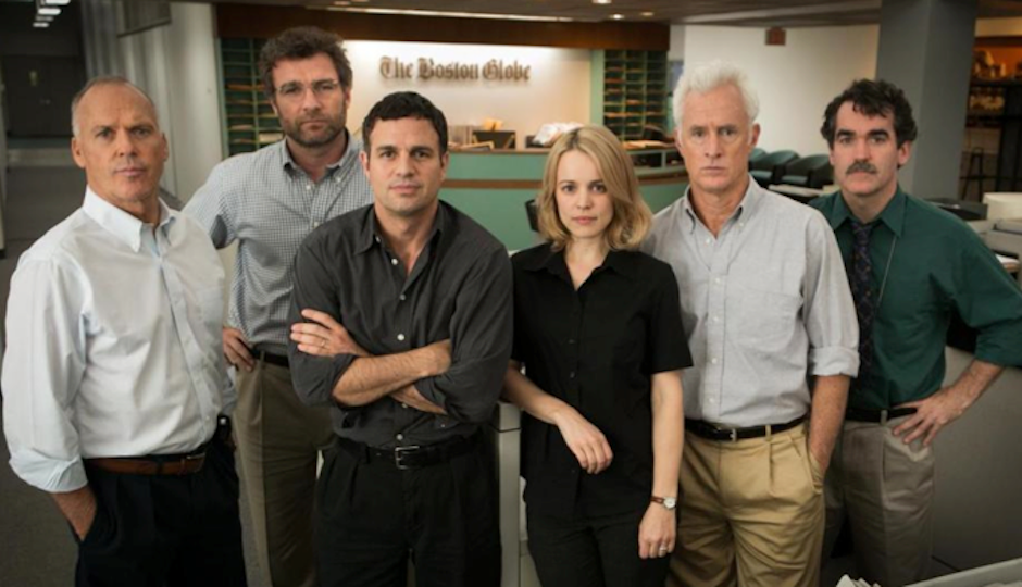 The cast of "Spotlight."