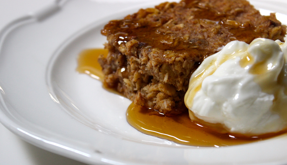 Baked Pumpkin Oatmeal | Photo by Becca Boyd