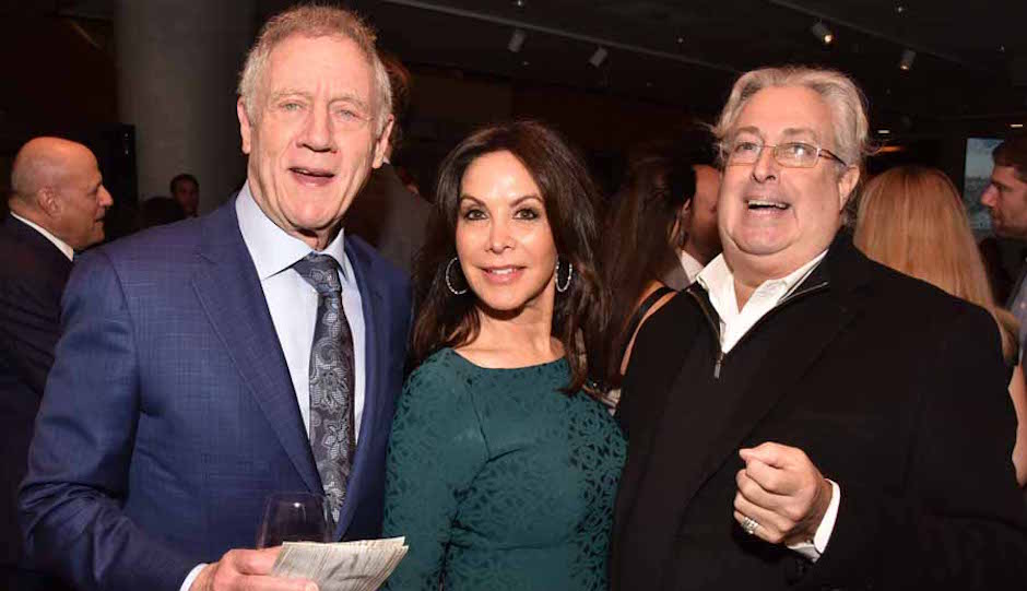 Stephen and Toby Strogatz with Stephen Kerzner.