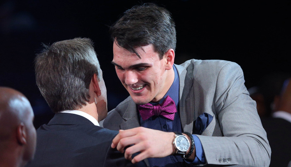Dario Saric, selected 12th overall in the 2014 NBA draft, insists that he will join the Sixers next summer | Brad Penner-USA TODAY Sports