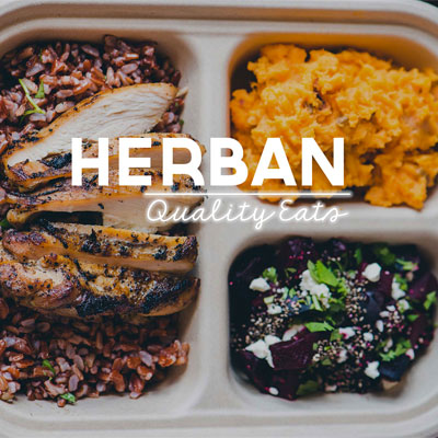 Herban opens today with free lunch.