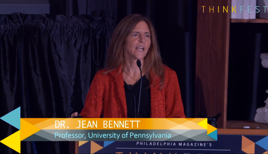 Dr. Jean Bennett at ThinkFest.