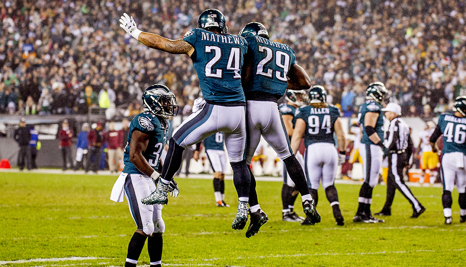 Ryan Mathews and DeMarco Murray. (Jeff Fusco)