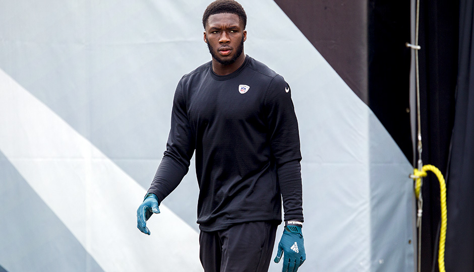 Nelson Agholor. (Jeff Fusco)