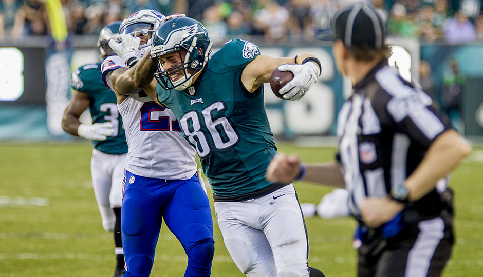 Zach Ertz. (Jeff Fusco)