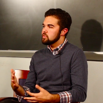 AJ Young in a scene from "M or F."
