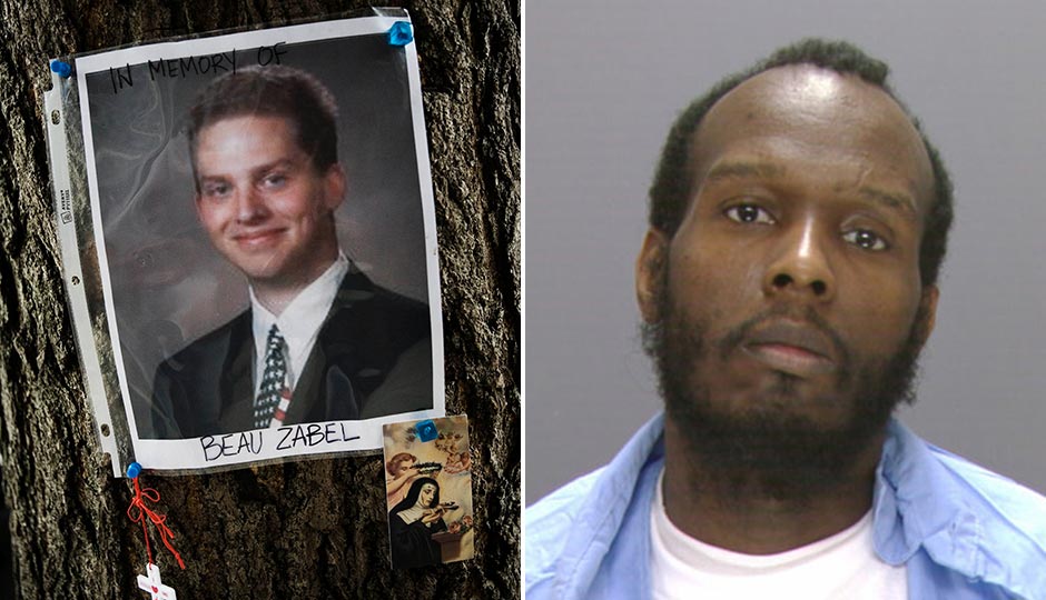 Left: Part of a memorial for Beau Zabel, in Philadelphia, Tuesday, June 17, 2008. Photo | Justin Maxon, AP. Right: Marcellus Jones