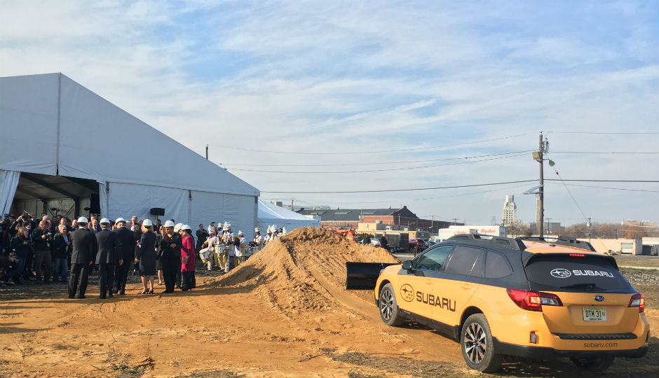 Subuaru - Camden HQ groundbreaking