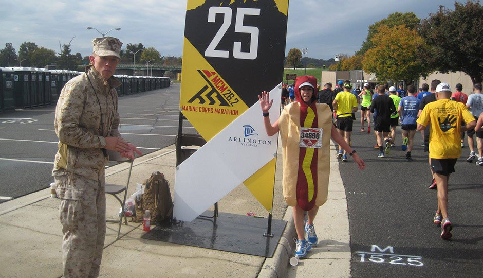 Meghan Kita's hot dog marathon