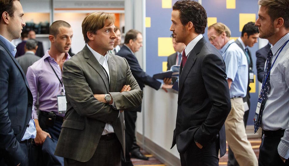 Steve Carrell and Ryan Gosling in "The Big Short"