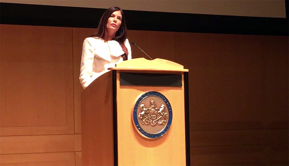 Kathleen Kane at Constitution Center press conference