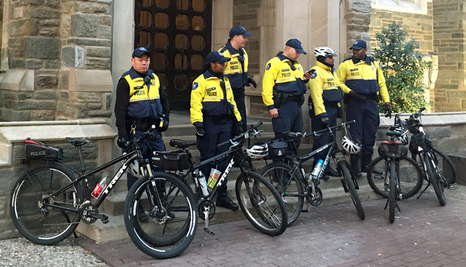 Police - Temple protest