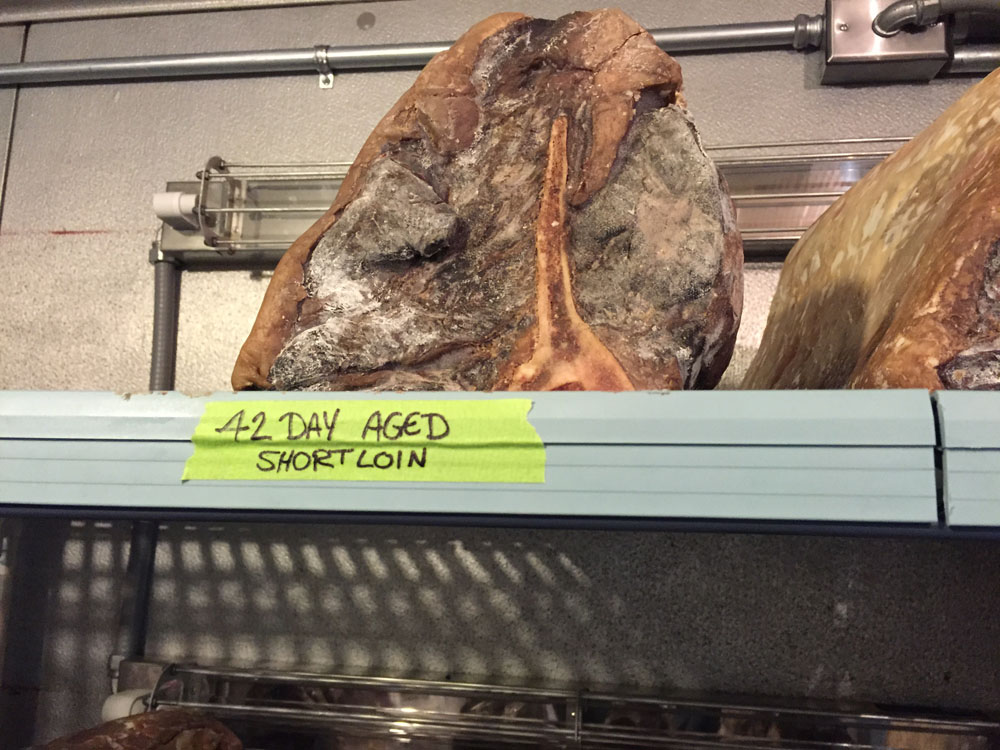 42-day aged short loin