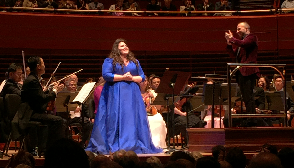 Meade and Nezet-Seguin at Verzion Hall. Photo by the author.