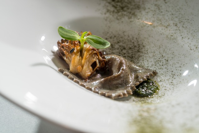 Leek Ash Raviolo