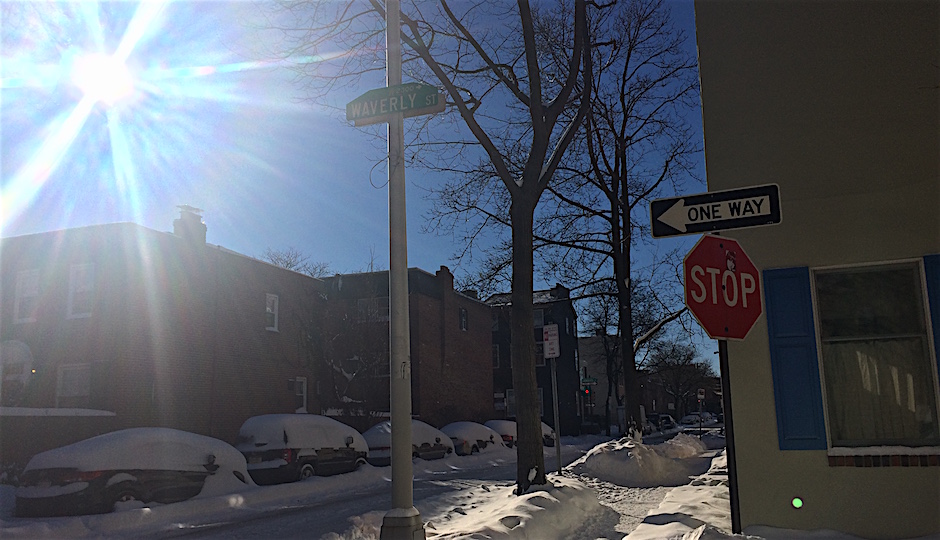 after the snow