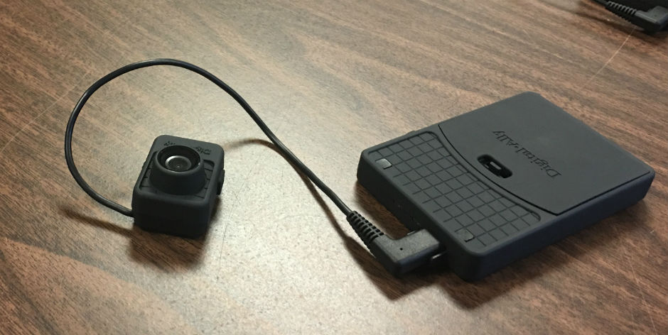 Body camera worn by SEPTA transit police
