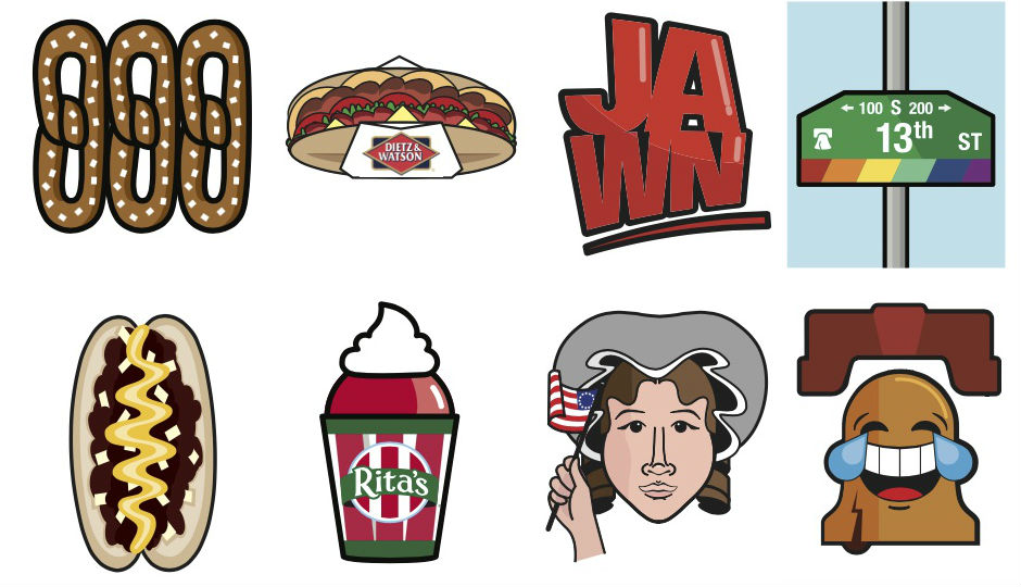 Philly emojis
