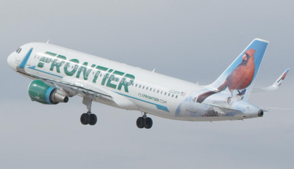 Frontier Airlines - airplane - press photo