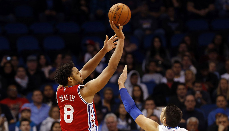 Led by 20 points from rookie center Jahlil Okafor, the Sixers picked up their 6th win of the season in Orlando | Kim Klement-USA TODAY Sports